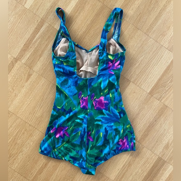 Vintage One Piece Bathing Suit - Picture 2 of 2